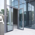 Reflective Double Glass Hotel Aluminum Spring Doors